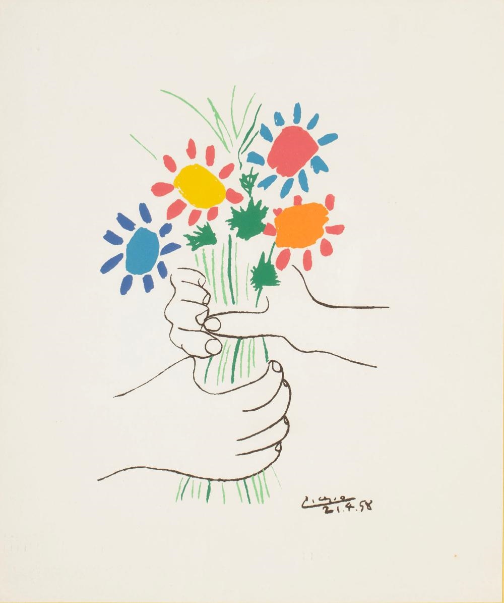 BOUQUET OF PEACE BY PABLO PICASSO - Pablo Picasso