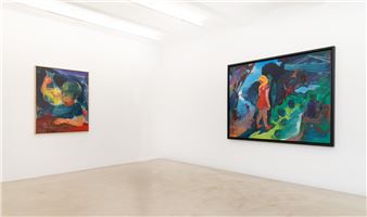 Rao Fu: Dynamische Stille: Gewalt Und Lebendigkeit Der Farben - Galerie Kornfeld