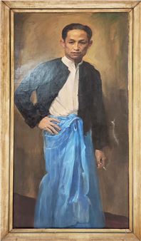Portrait of U San Pei - Edward Bainbridge Copnall