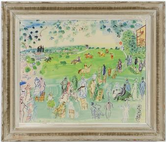 Raoul Dufy | Ascot 1935 (1935) | MutualArt