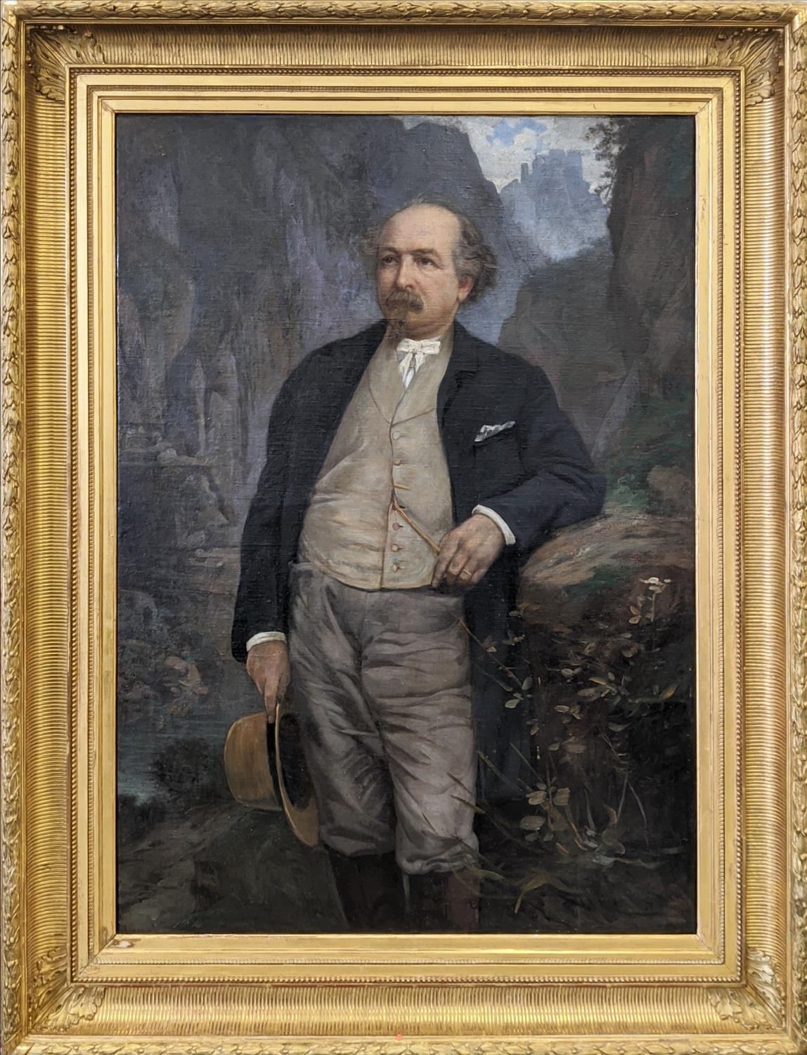 Portrait of Nobel Lureate Frederic Mistral - French School, 19th Century