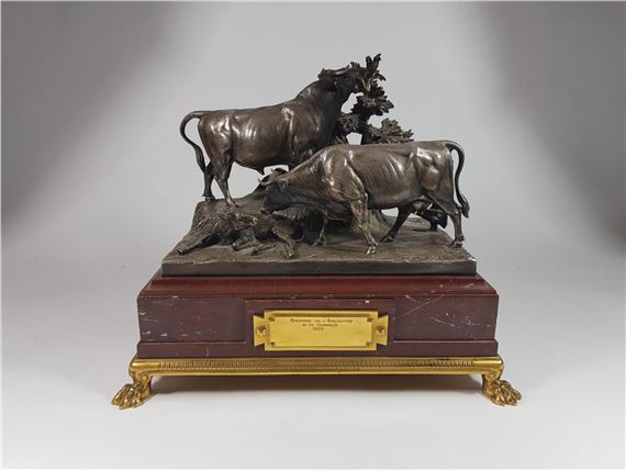 Pierre Louis Rouillard | pour CHRISTOFLE et Cie - Taureau | MutualArt