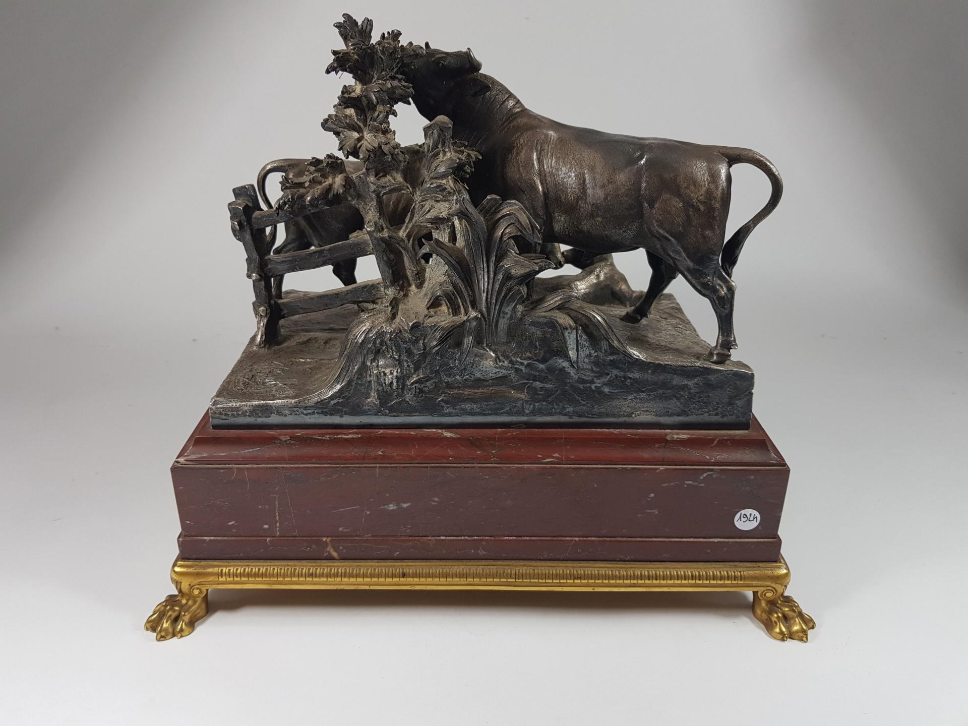 Pierre Louis Rouillard | pour CHRISTOFLE et Cie - Taureau | MutualArt