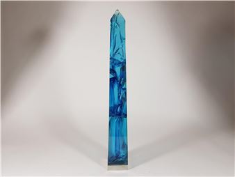 L'obélisque bleue - François Godebski