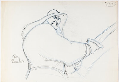 Pres Romanillos | Mulan Rare Shan Yu and Hayabusa Animation Drawing ...