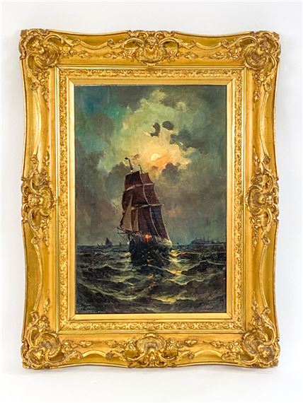 George Turner | ATTR. GEORGE TURNER (1843-1910) SHIP PAINTING | MutualArt