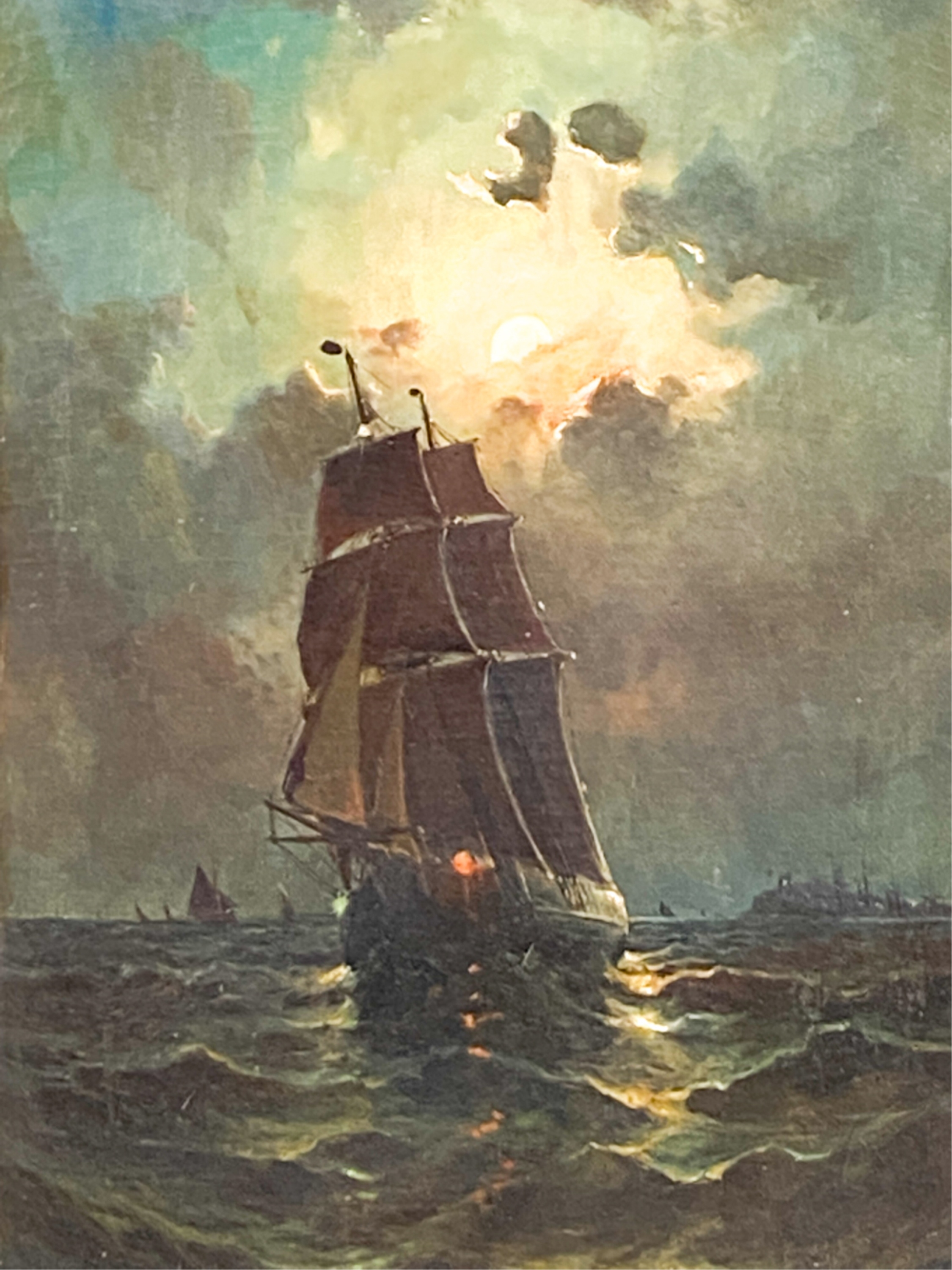George Turner | ATTR. GEORGE TURNER (1843-1910) SHIP PAINTING | MutualArt
