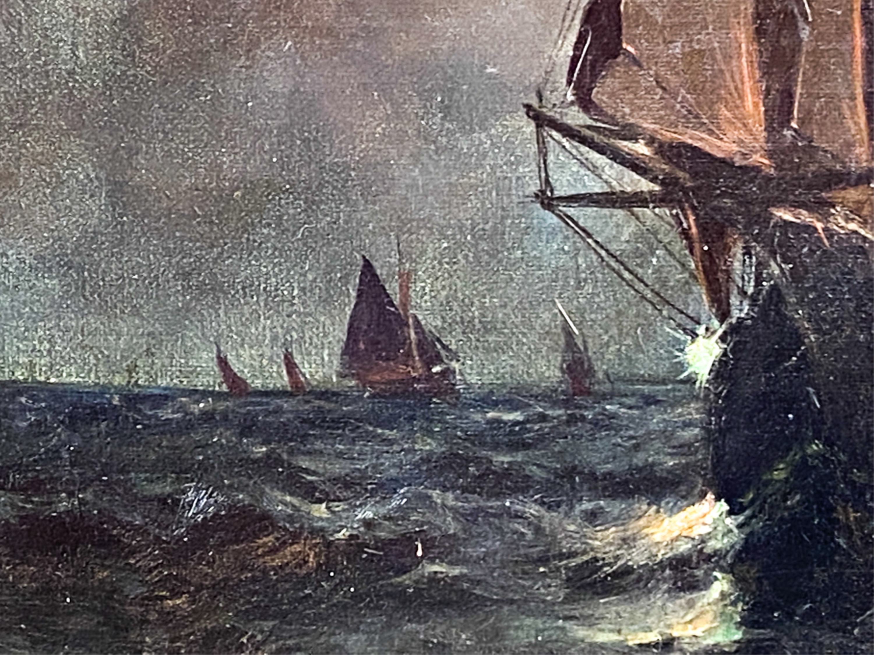 George Turner | ATTR. GEORGE TURNER (1843-1910) SHIP PAINTING | MutualArt