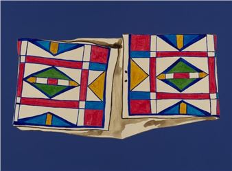 Wendy Red Star: Bíikkua (The Hide Scraper) - Roberts Projects