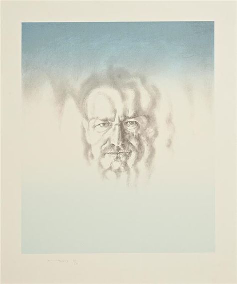 Louis Le Brocquy | Study Towards an image of Bono | MutualArt