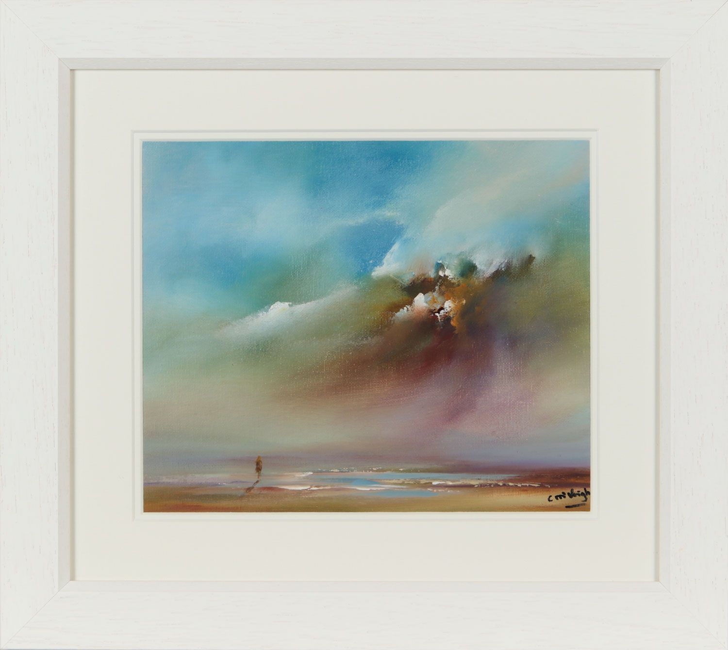 Artwork by Caroline McVeigh, HOPE FOR TOMORROW, Made of OIL ON BOARD