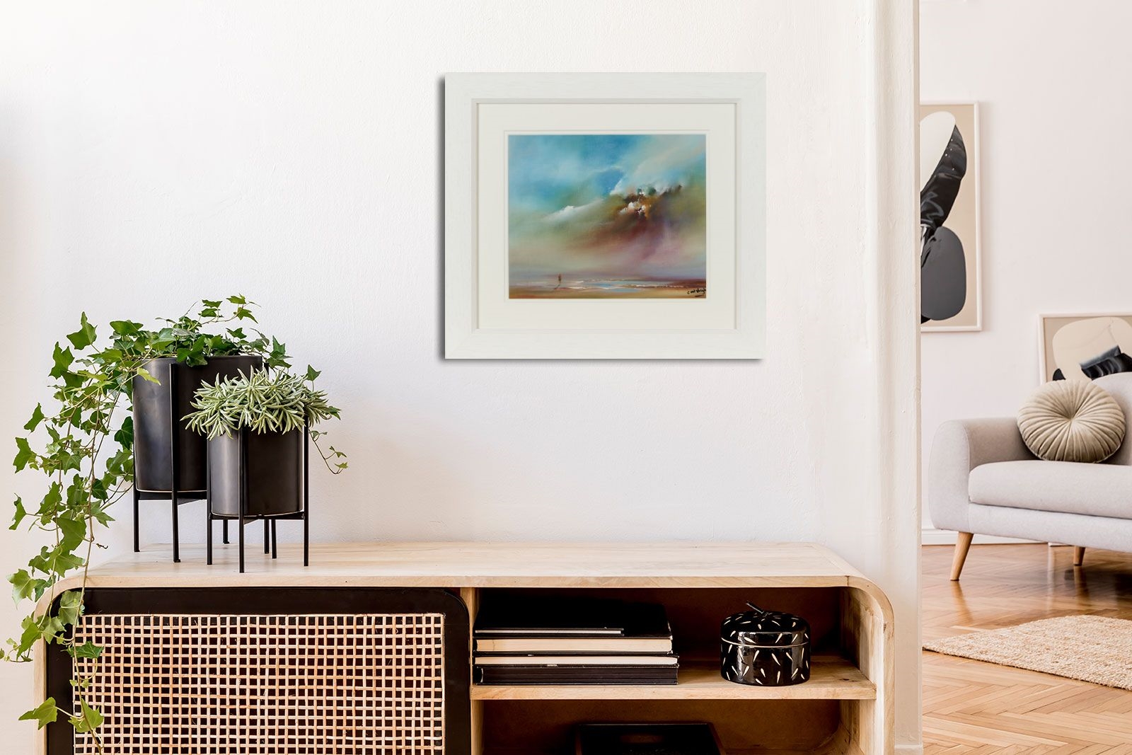 Artwork by Caroline McVeigh, HOPE FOR TOMORROW, Made of OIL ON BOARD