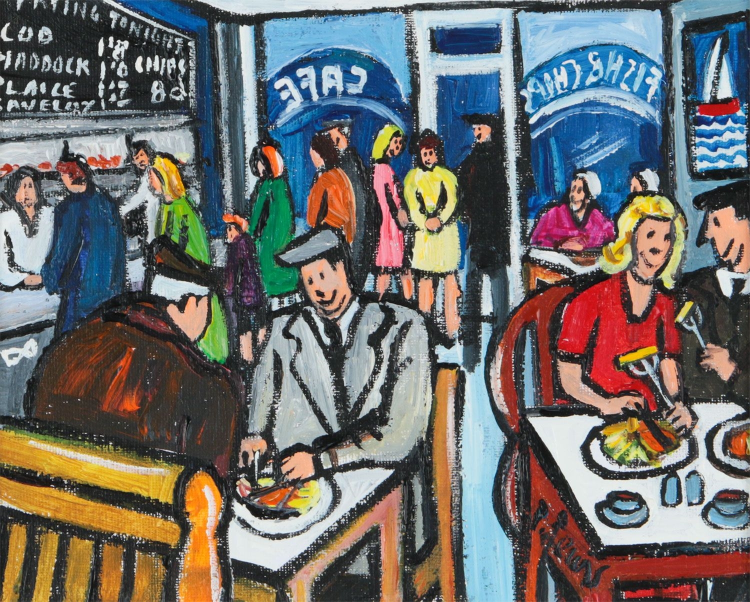 Phil Lewis | CHIPPY TEA NIGHT | MutualArt