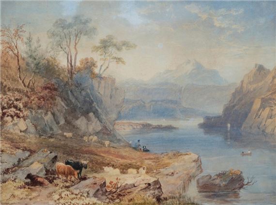 View of the Head of Loch Lomond by Henry Gastineau