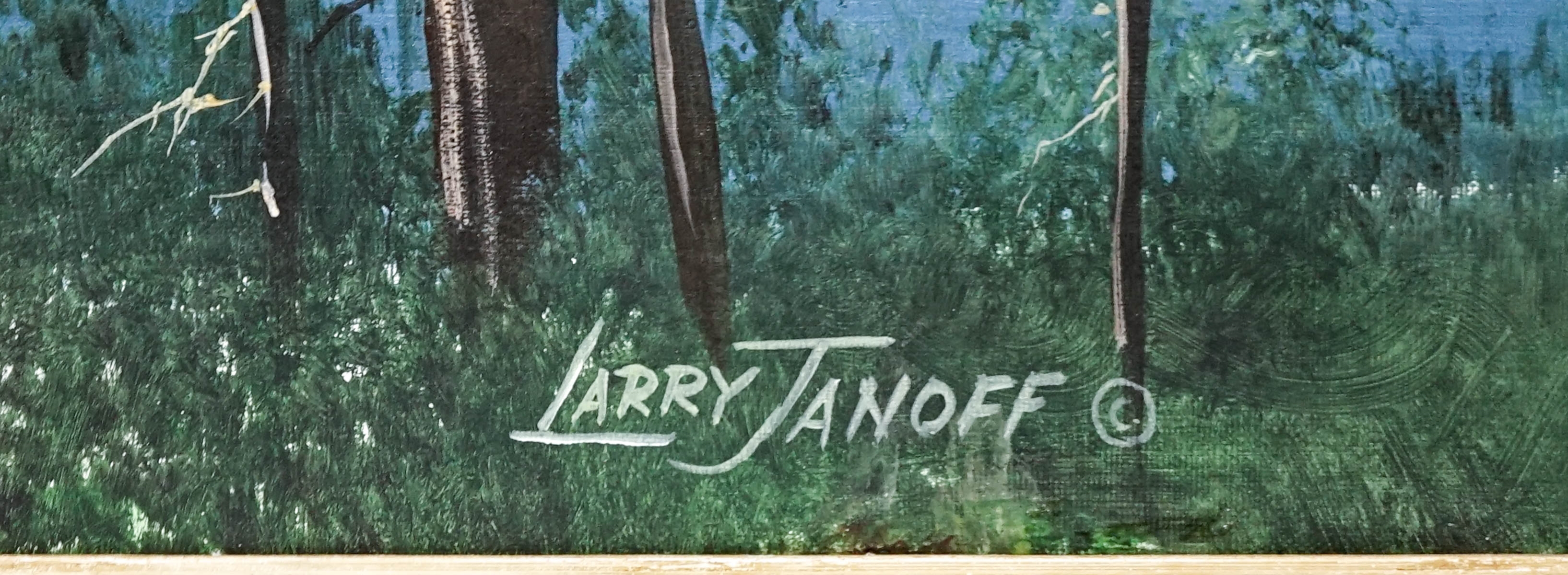 Larry Janoff | Larry Janoff (Montana) Flathead Lake Large Oil | MutualArt