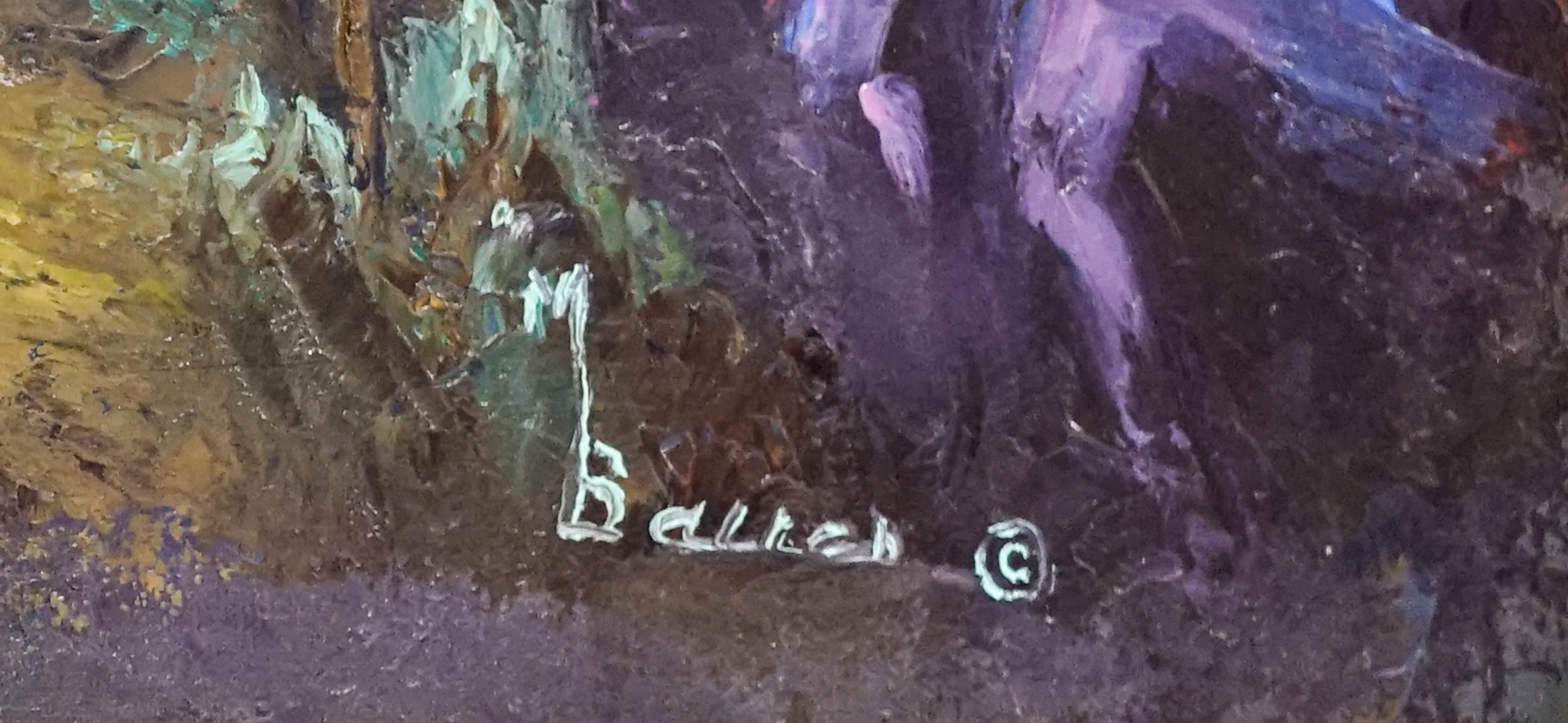 Artwork by M. Bauer, M. Bauer (Washington State) Original Oil on Canvas, Made of Original Oil on Canvas