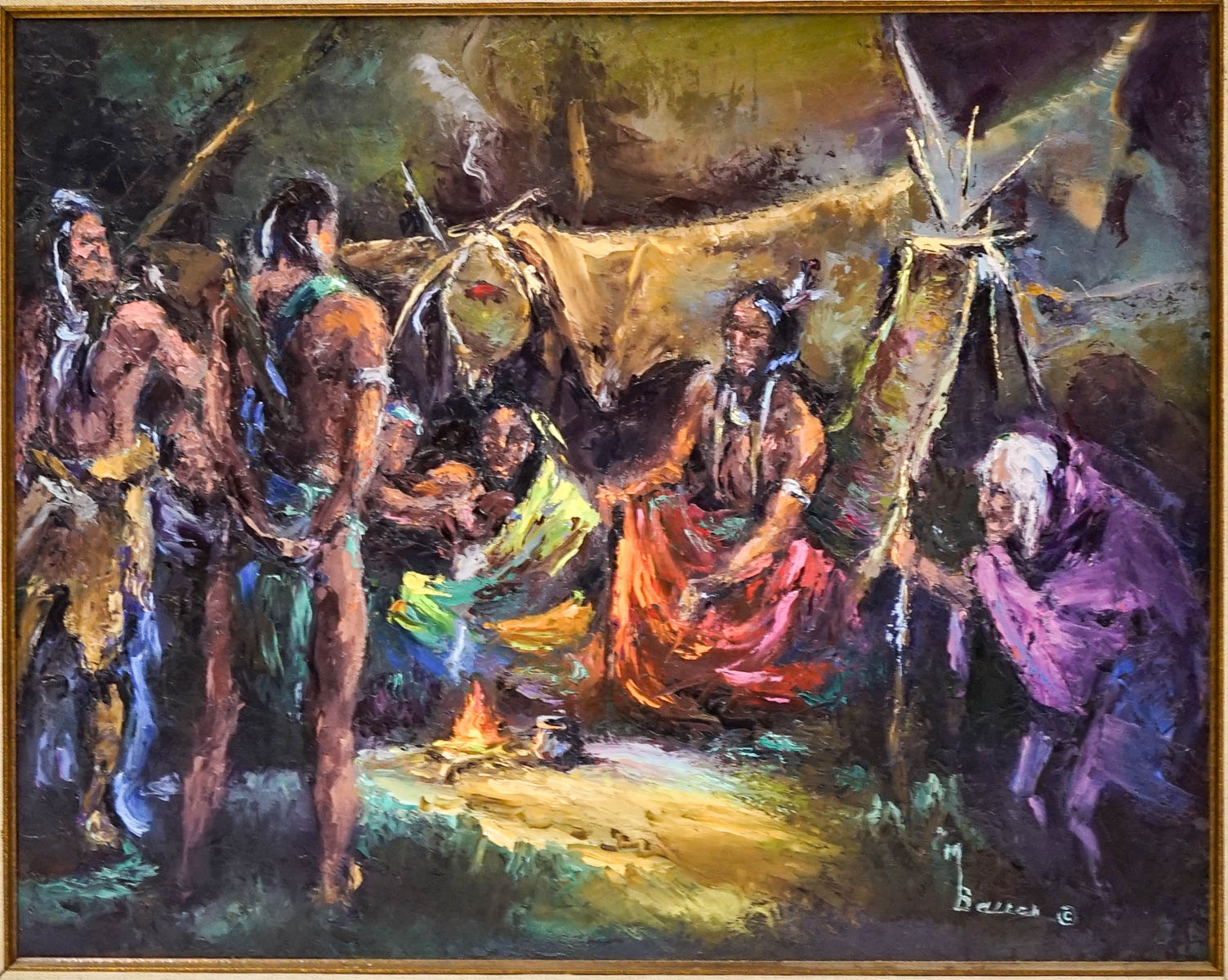 Artwork by M. Bauer, M. Bauer (Washington State) Original Oil on Canvas, Made of Original Oil on Canvas