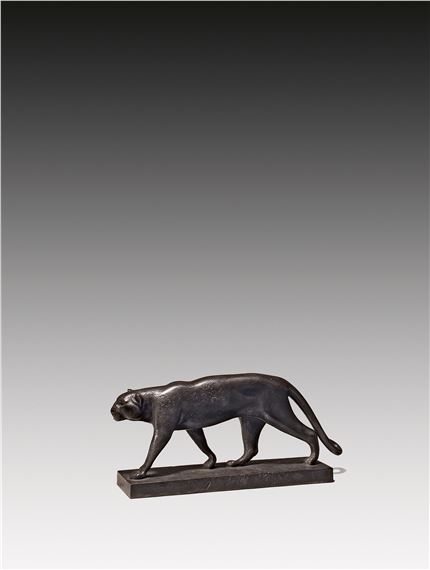 Panther by Fritz Behn, 1909