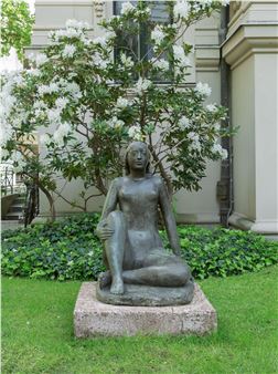 Sitzende by Heinrich Kirchner, 1935