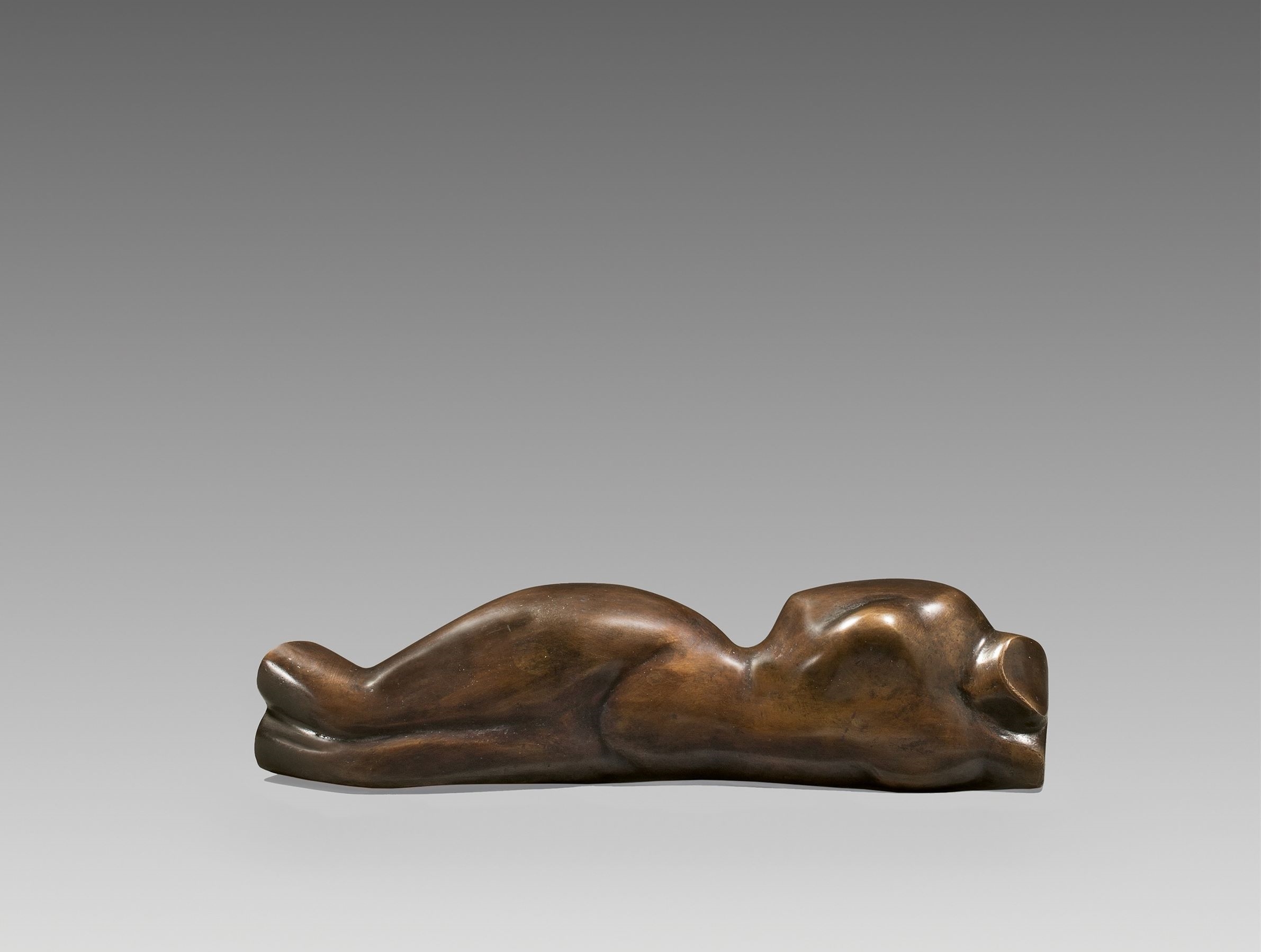 Margarethe Moll | Reclining (reclining female torso (1949) | MutualArt
