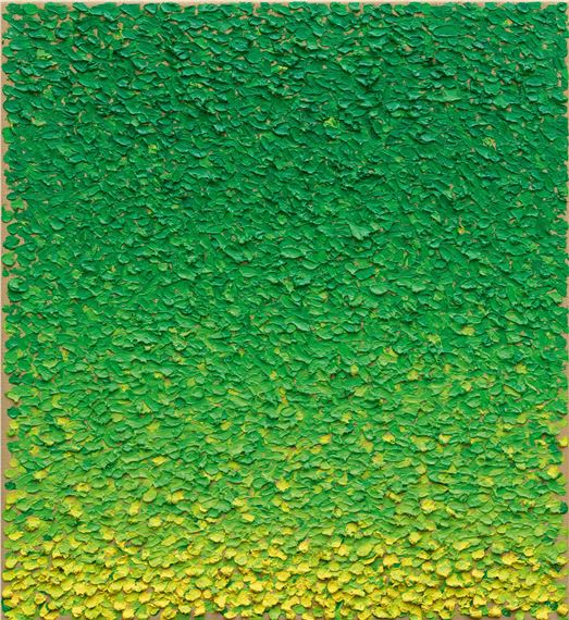 Grün-Gelb by Kuno Gonschior, 1998