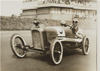 Untitled (Small car race on the Avus, Berlin-Grunewald) - Alexander Stöcker