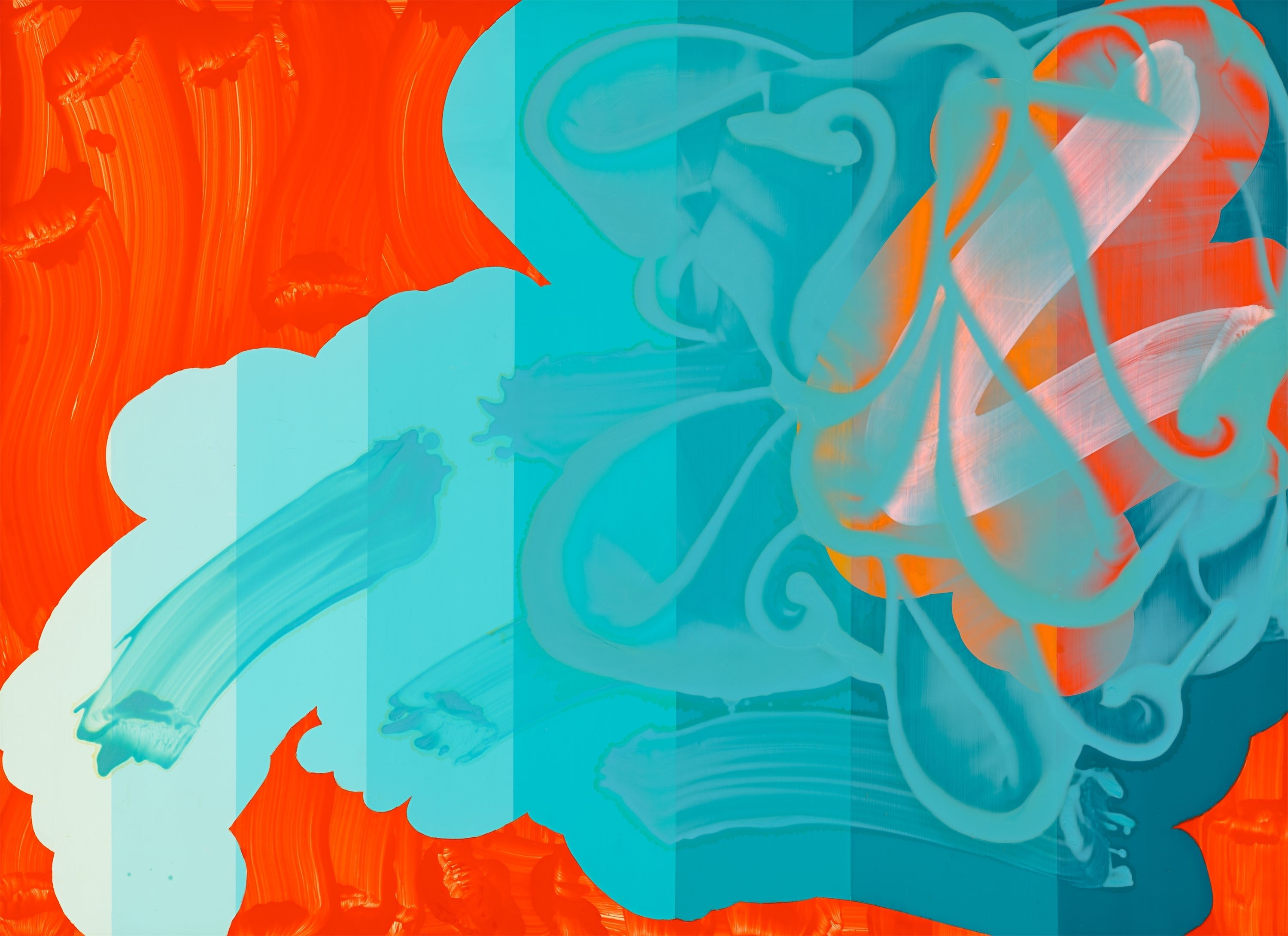 David Reed | Study #18 after Domenico Fettis Adoring Angels for Las ...