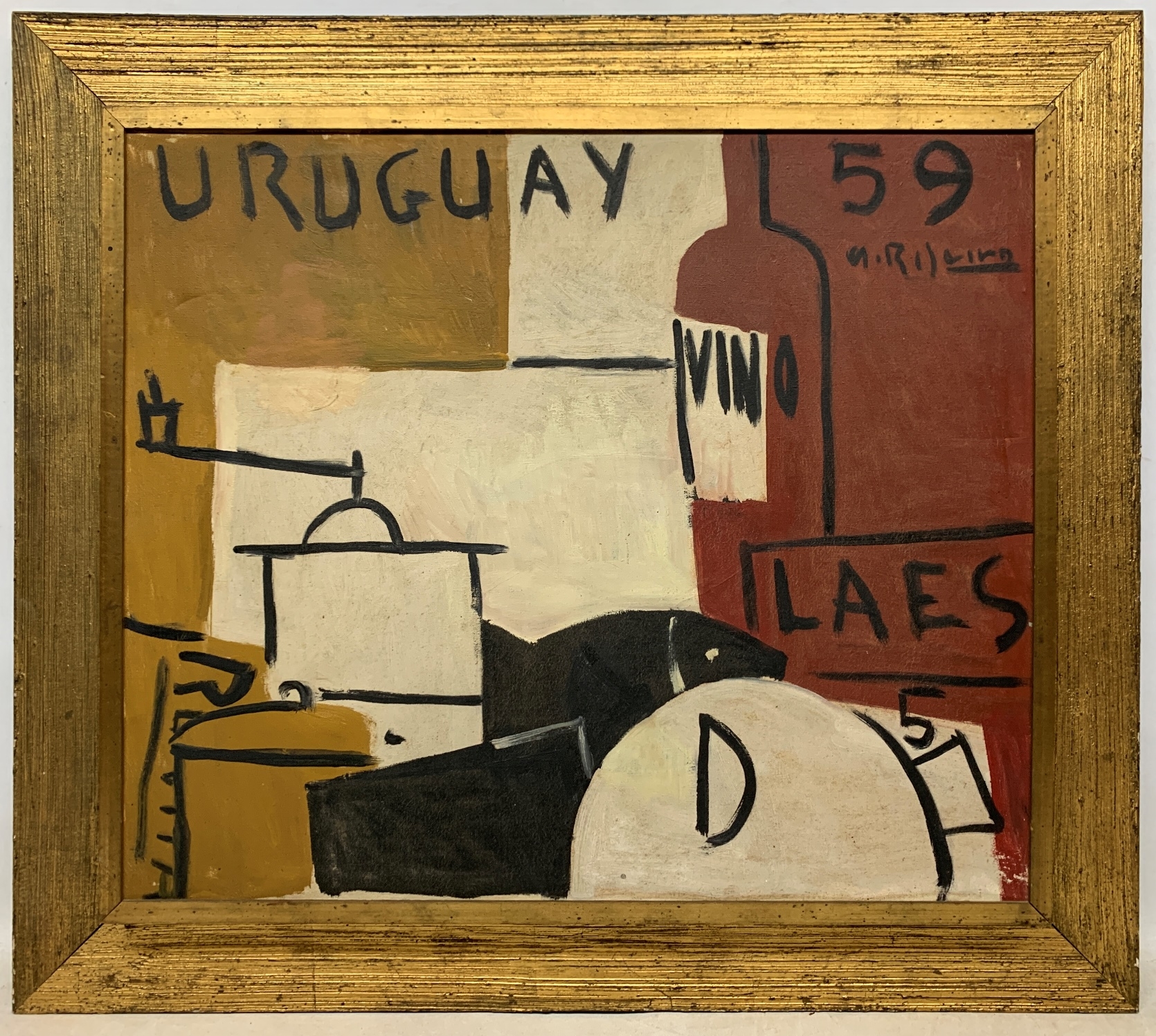 Alceu Ribeiro | Plano color y línea | MutualArt