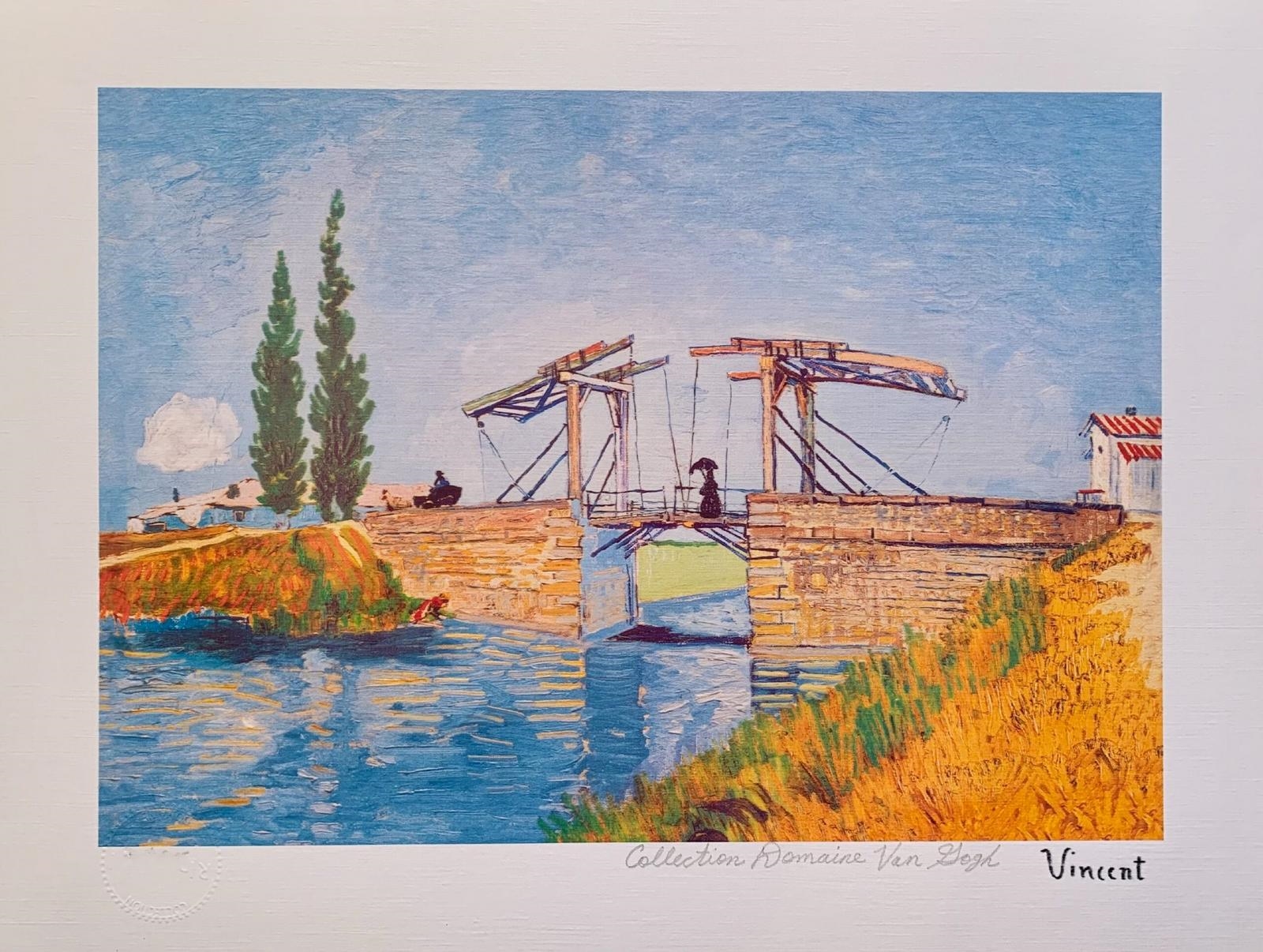 Langlois Bridge at Arles - Vincent van Gogh