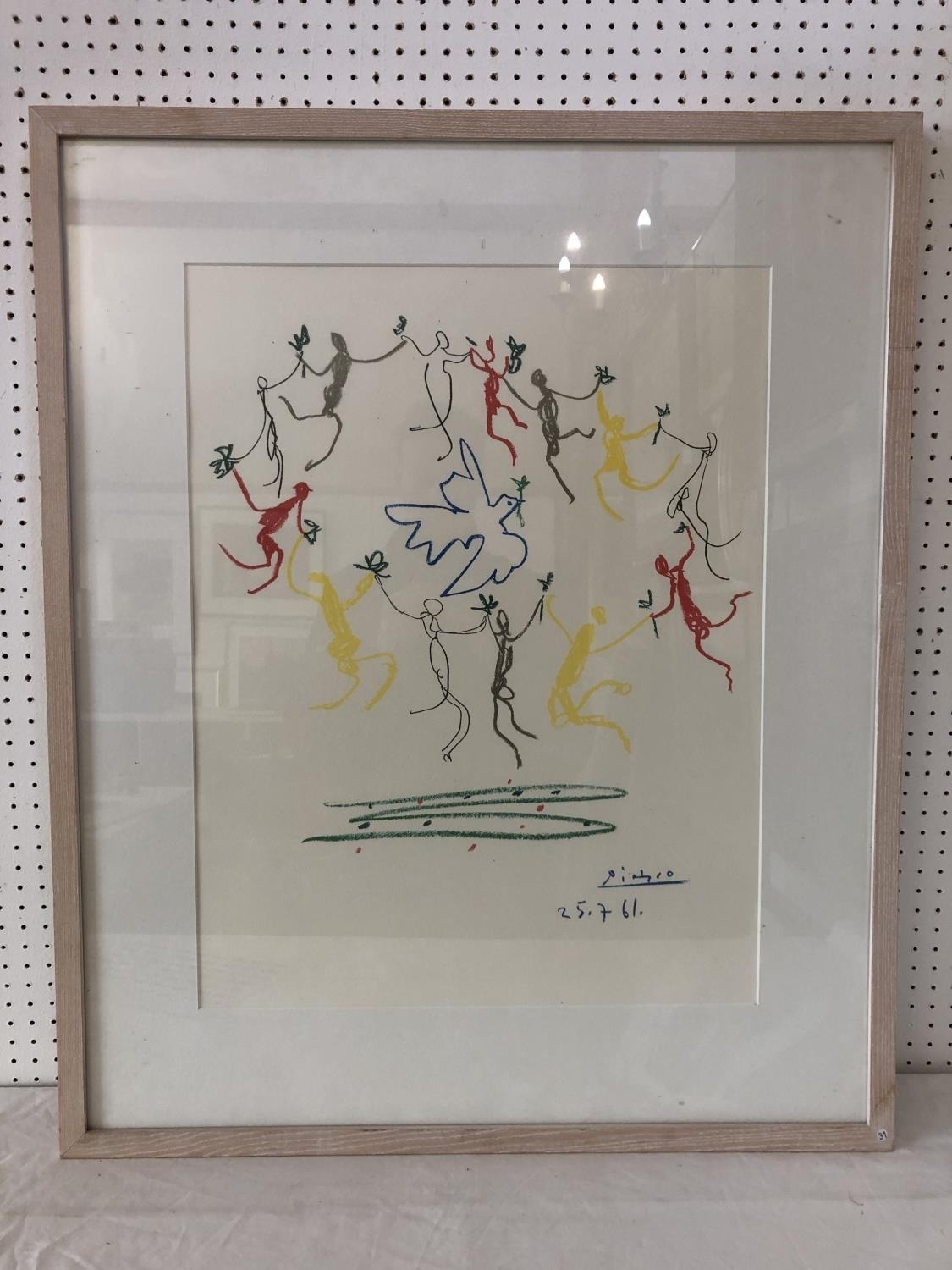 Picasso Kunstposter 'La Ronde De La Jeunesse' (1961) – Hochwertiger Kunstdruck, 60x80 Cm, Ideal Zum Aufhängen