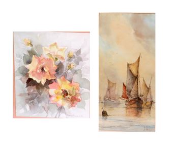 VIETNAMESE SHIPS - J. Hill, 20th Century