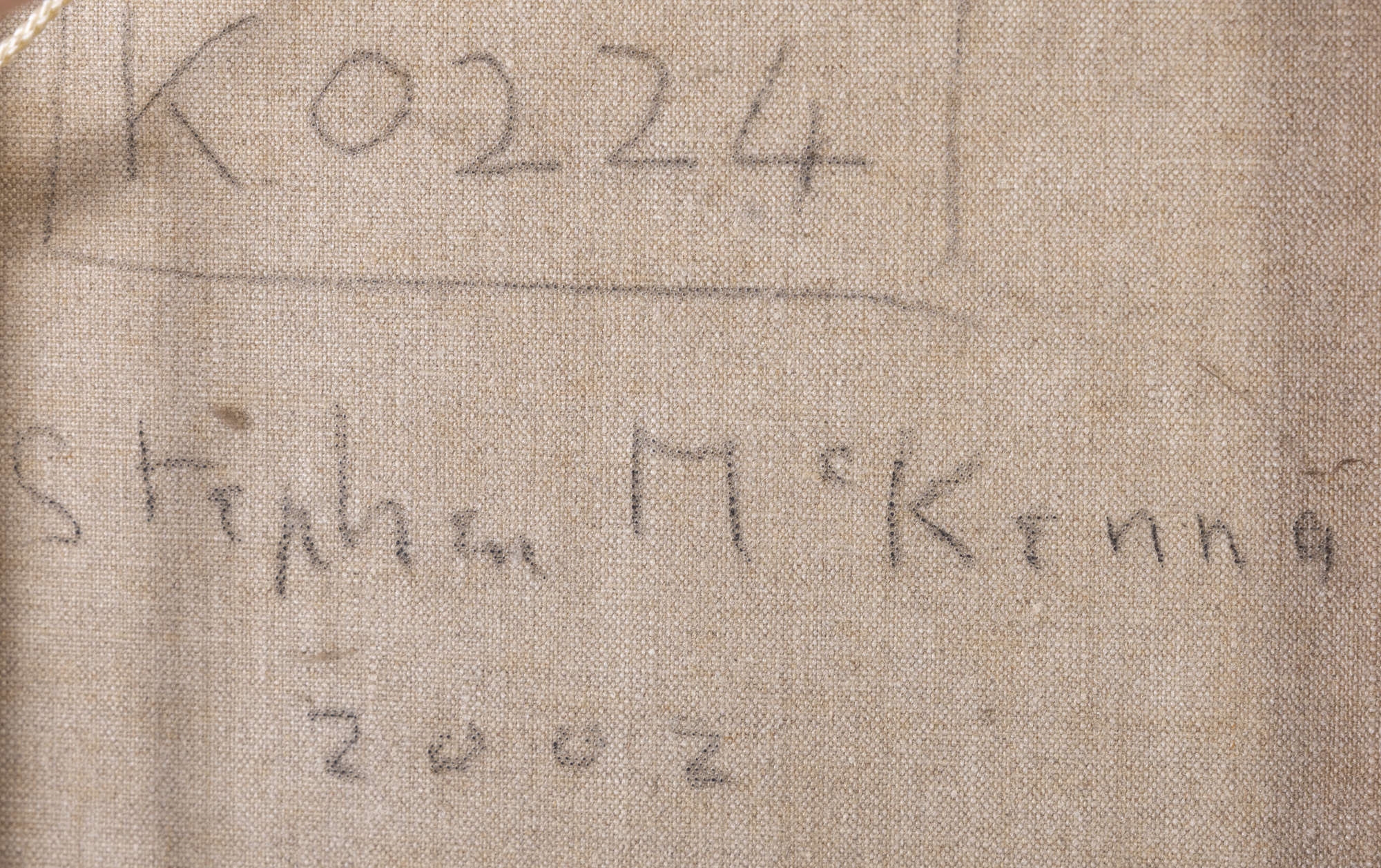 Artwork by Stephen McKenna, Untitled (2002, Made of Oil on canvas