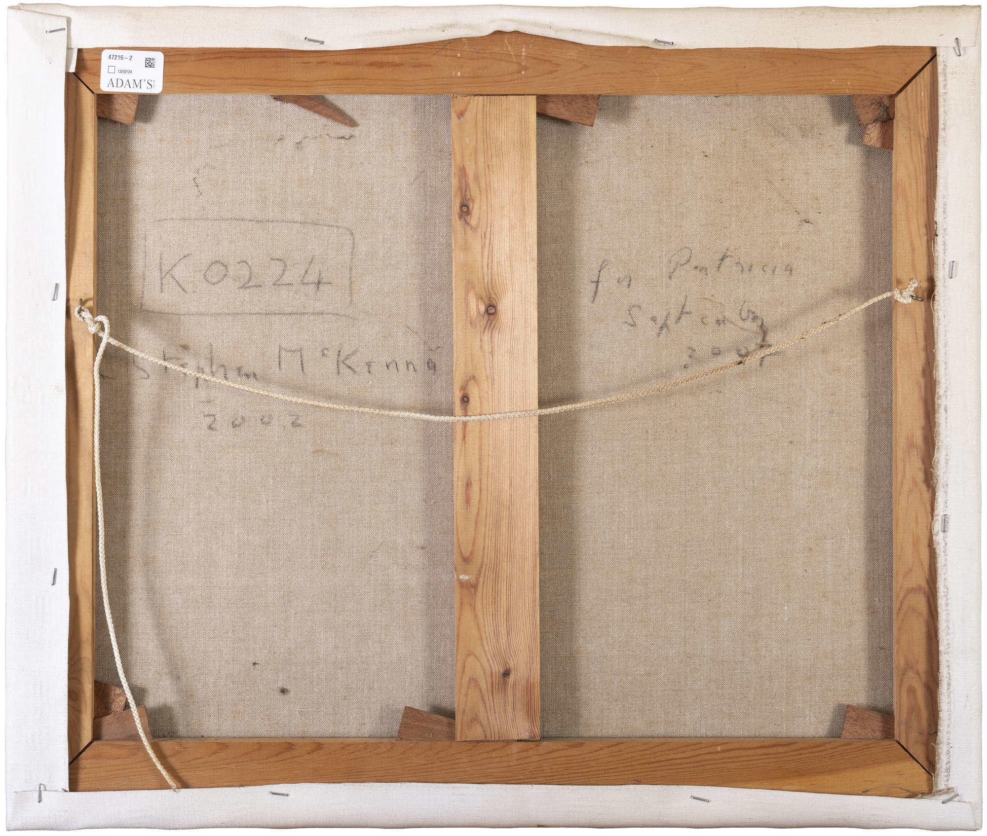 Artwork by Stephen McKenna, Untitled (2002, Made of Oil on canvas