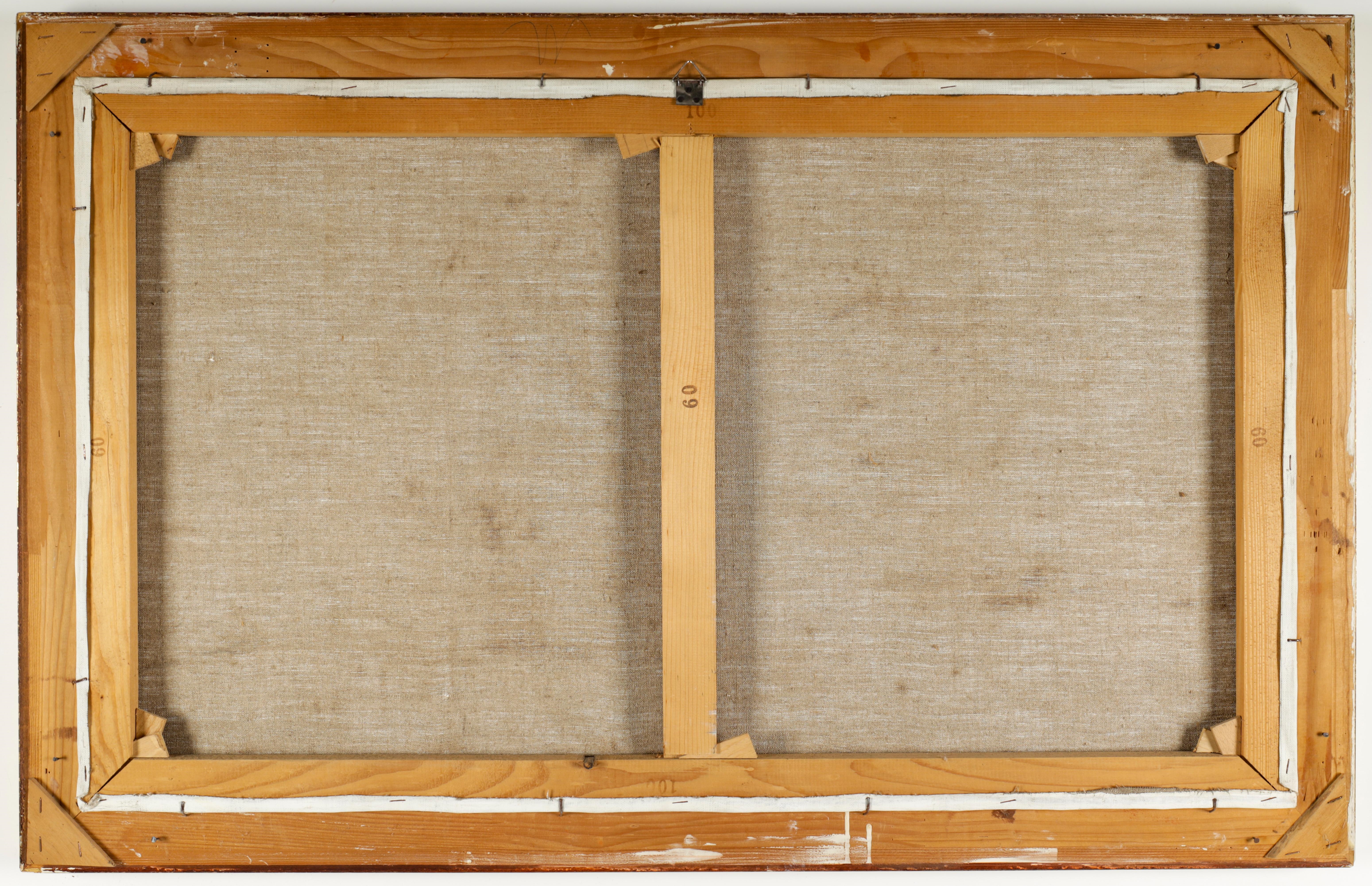 Artwork by Hans Grabner, Blick über den Gosausee auf den Dachstein, Made of oil on canvas