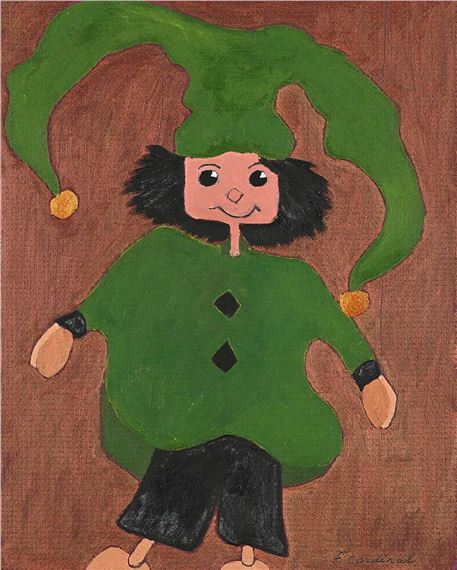 Polichinelle #17 - In a Fancy Hat by Francoise Cardinal