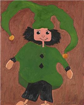 Polichinelle #17 - In a Fancy Hat - Francoise Cardinal