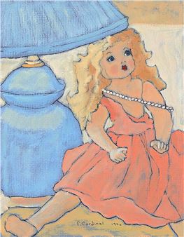 Poupee en Porcelaine - Francoise Cardinal