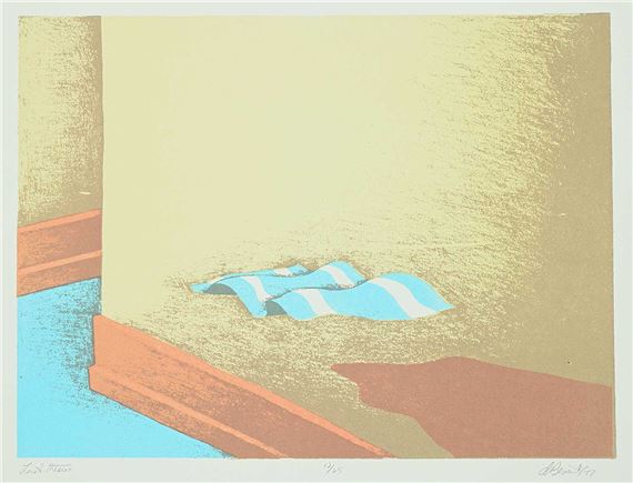 Towel Throw #12/25 by Derek Besant, 1977