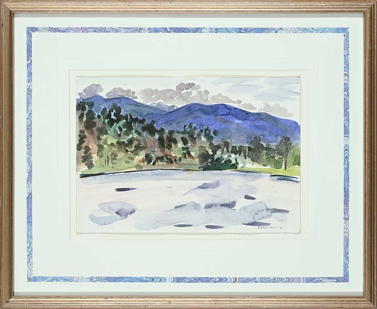 Barbara Ballachey | Untitled - Storm Coming In (1991) | MutualArt