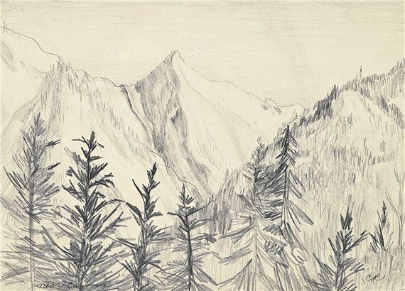 Near Canmore by Clifford Foard Robinson