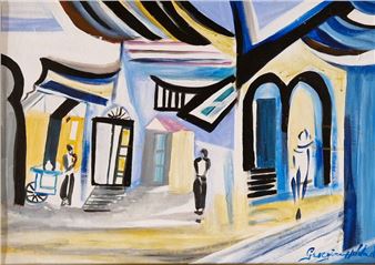 Street in Lebanon, Byblos - Georgine Haddad