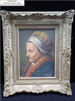 REMBRANDT'S MOTHER - A. Schneider