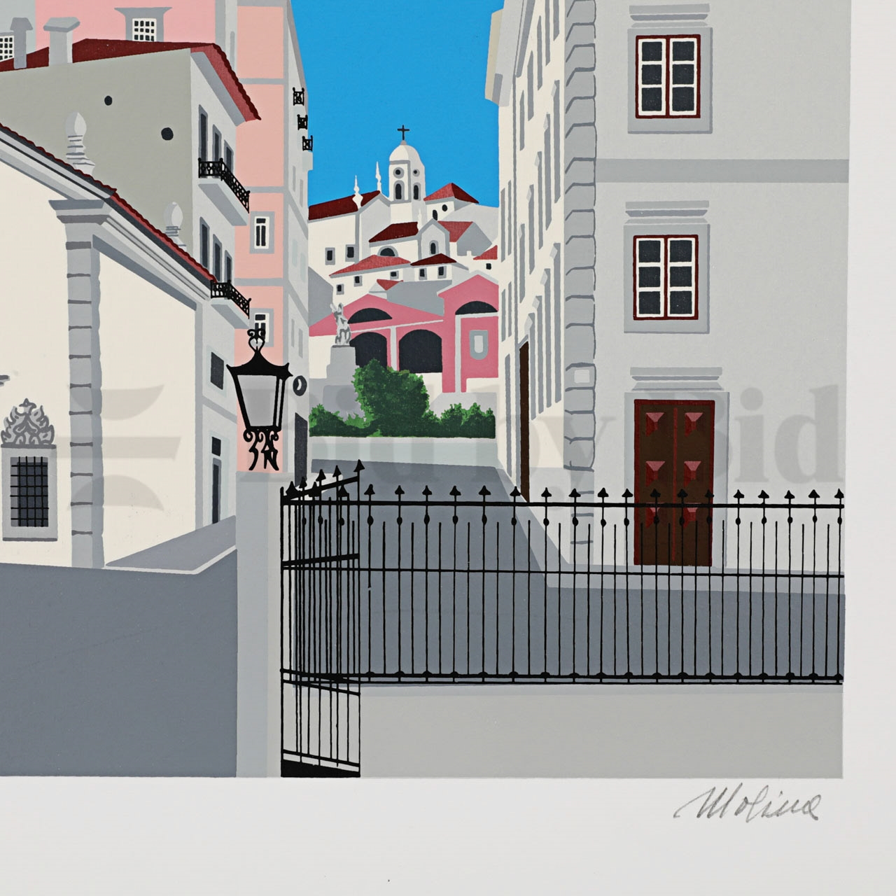 Artwork by Bernabeu Liberto Molina, SERIGRAFIA, Made of silkscreen on paper