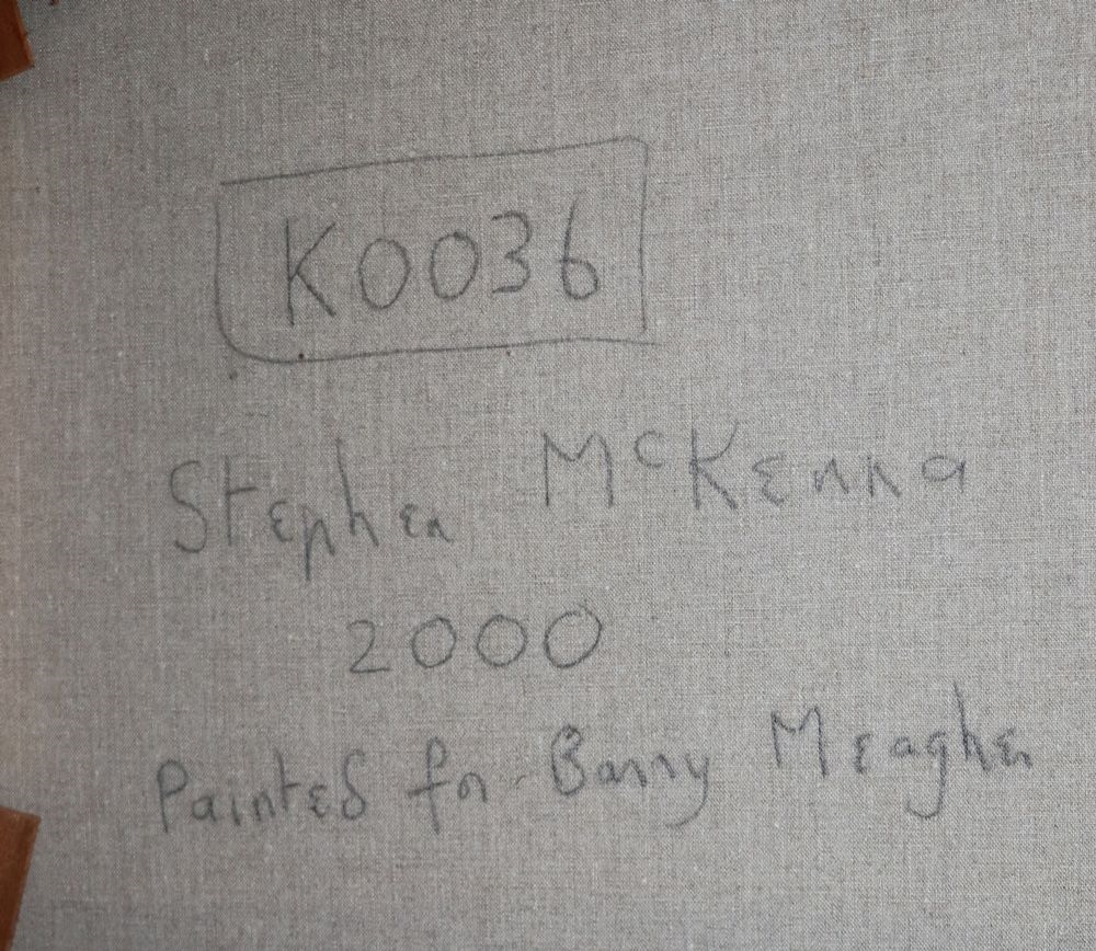 Artwork by Stephen McKenna, UNTITLED, Made of Oil on canvas