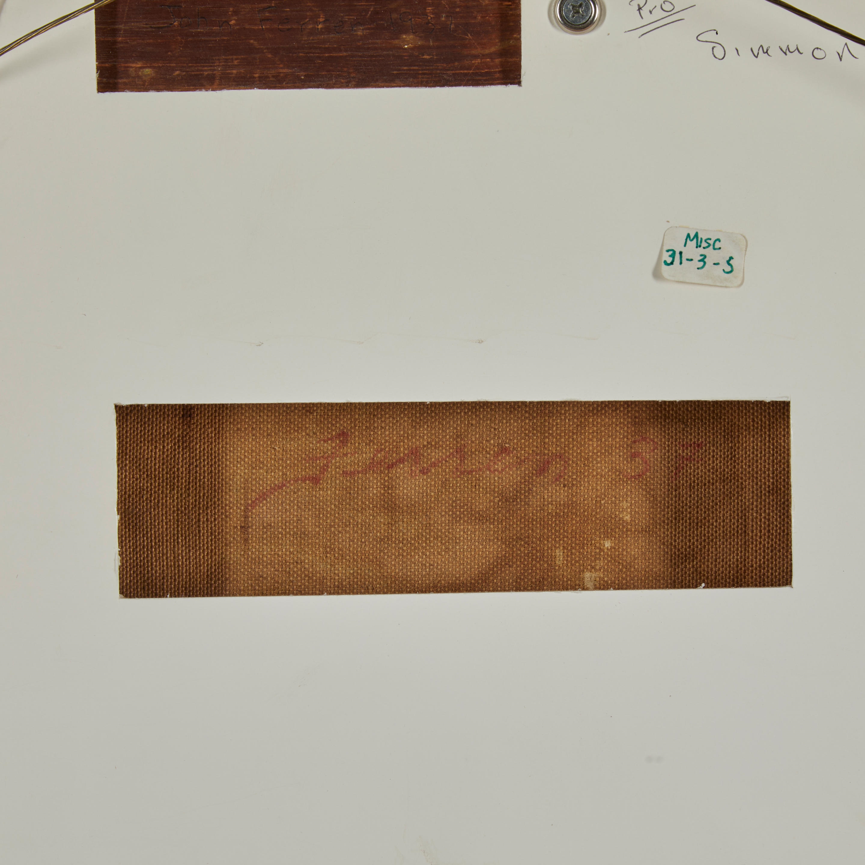 Artwork by John Ferren, Untitled, Made of oil on canvas