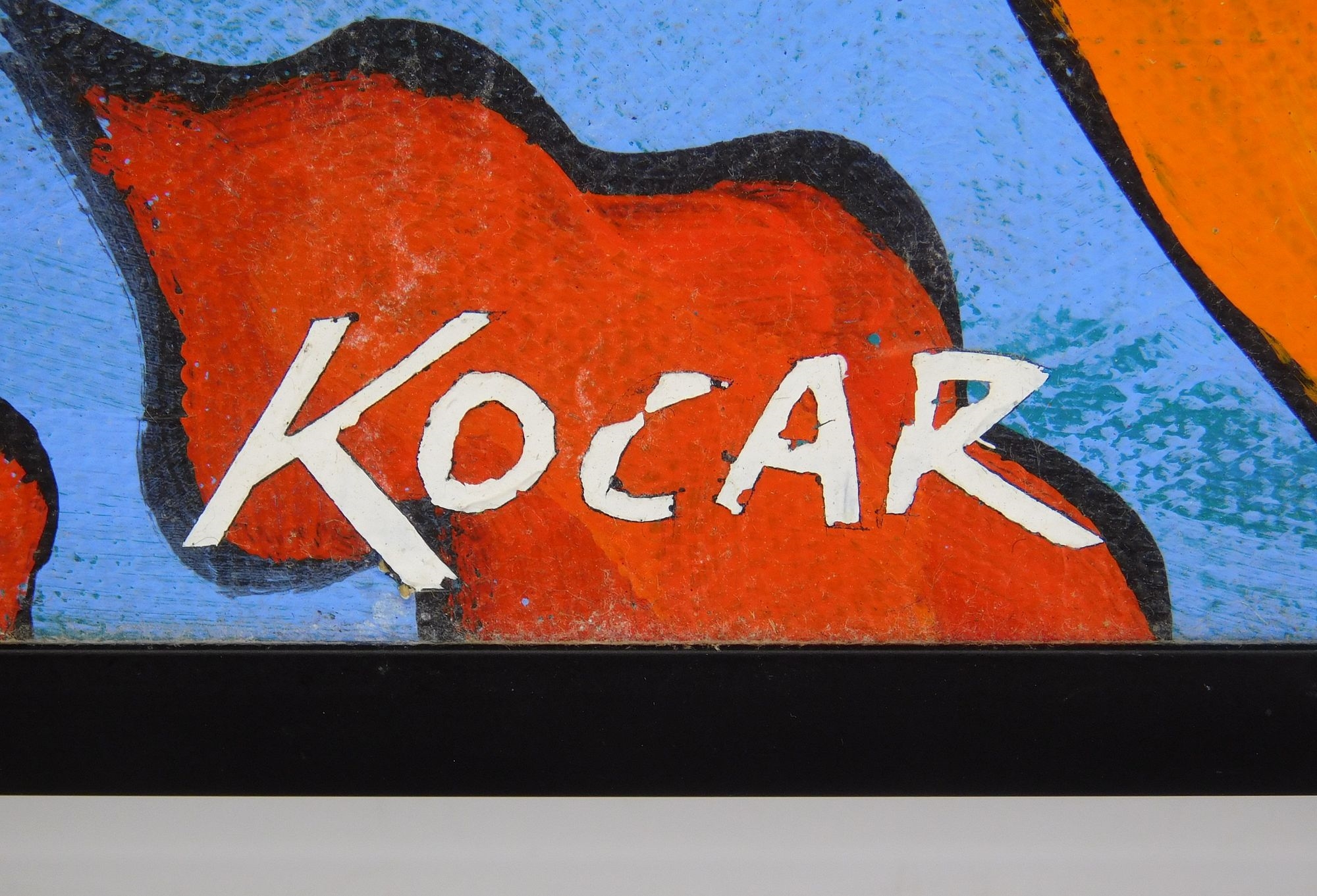 Artwork by George Kocar, Fall Woman, Made of oil on canvas