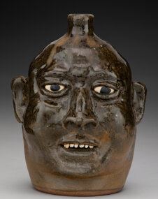 Face Jug , circa 1975 by Lanier Meaders, circa 1975