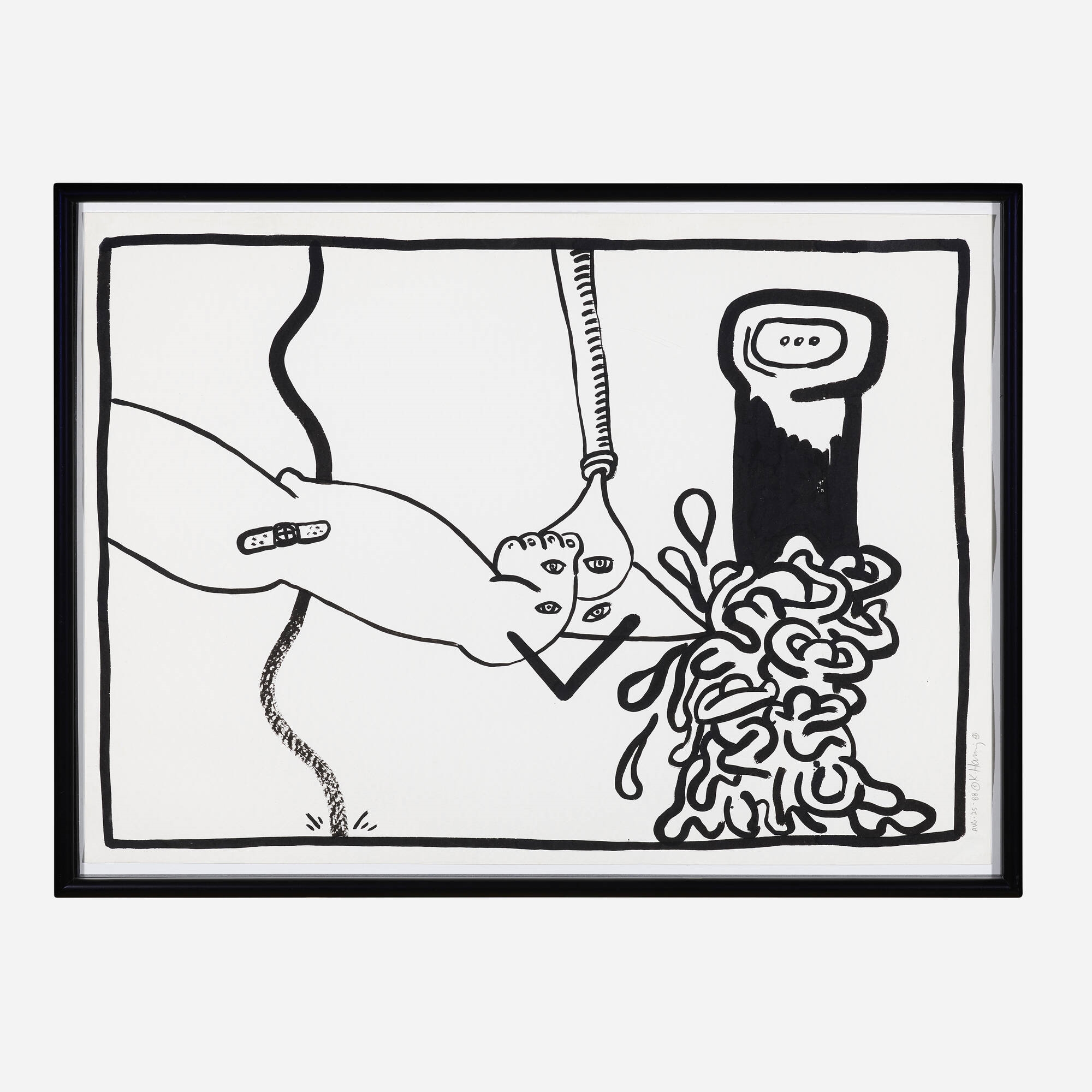 Keith Haring | Untitled (1988) | MutualArt