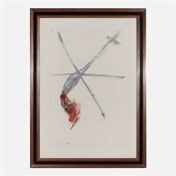 骸骨 ローズクラウン 油絵 原画 オリジナル 一点物