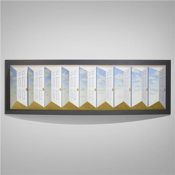 Synchronised Swimming by Patrick Hughes, 1998